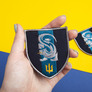 Velcro Patch Marine Infantry 7x8 cm синій, фото 2