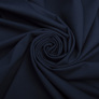 Solid color knitted fabric Prague, 620 g/m2 navy, фото 1