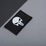 Set of chevrons 2 pcs with Velcro PUNISHER Black skull 5x8 cm, фото 5 Set of chevrons 2 pcs with Velcro PUNISHER Black skull 5x8 cm, фото 5