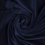 Solid velour knitted fabric V-1496 т/синій, фото 1