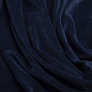 Solid velour knitted fabric V-1496 т/синій, фото 2