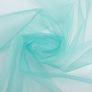 Ткань фатин декоративая Kristal 25 гр/м2 300 см для платьев, декора и аксессуаров №104 нефрит, фото 1