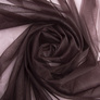 Tulle fabric, 3.0 meters, Euro style №72/F т/шоколад, фото 1 Tulle fabric, 3.0 meters, Euro style №72/F т/шоколад, фото 1