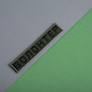 Chevron 2 pcs velcro patch Volunteer khaki, embroidered patch 2x12 cm, фото 6