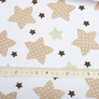 Cotton fabric, children`s Stars beige, фото 3