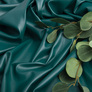 The fabric is artificial leather on fleece темна бірюза, фото 4 The fabric is artificial leather on fleece темна бірюза, фото 4