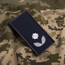 Chevron patch on Velcro epaulet with the rank of Major of the State Emergency Service (DSNS), embroidered patch 5x10 cm, фото 2