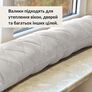 Cushion cushion insulation for windows and doors TM IDEIA 15x90 cm сірий, фото 2
