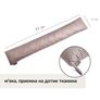 Cushion cushion insulation for windows and doors TM IDEIA 15x90 cm шоколад, фото 4