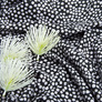 Тканина плательна Super Soft дрібноцвіт black, фото 3