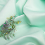 Wedding taffeta fabric бірюза, фото 3