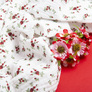 Two-Layer Cotton Muslin Fabric for Summer Clothing and Home Textiles двошарова трояндочка дрібна, фото 3 Two-Layer Cotton Muslin Fabric for Summer Clothing and Home Textiles двошарова трояндочка дрібна, фото 3