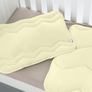 Набор детский в кроватку Comfort PAPAELLA одеяло 100х135 см и подушка 40х60 см, антиаллергенный зигзаг/молоко, фото 8