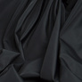 The fabric is solid-colored polyester V-1001 чорна, фото 2 The fabric is solid-colored polyester V-1001 чорна, фото 2