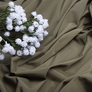 The fabric is solid-colored polyester V-1569 хакі, фото 3 The fabric is solid-colored polyester V-1569 хакі, фото 3