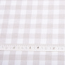 Тканина декоративна Клітинка з водовідштовхувальним просоченням, 180 см, 215 гр/м2, тканина для скатертин, штор, декору V-35 беж, фото 5