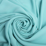 Chiffon crepe fabric 150 cm lightweight, airy, matte, for dresses, skirts, blouses, children’s clothing ментол, фото 1