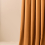 Тканина портьєрна однотонна Naturel  V-107 гірчиця, фото 3