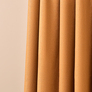 Тканина портьєрна однотонна Naturel  V-107 гірчиця, фото 4