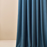 Тканина портьєрна однотонна Naturel  V-117 бірюза, фото 3