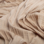 Тканина плательна шовк креш Джура 108 гр/м2 беж, фото 2