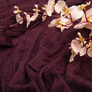 Silk Crepe Georgette Fabric, 108 g/m2, for evening dresses бордо, фото 3 Silk Crepe Georgette Fabric, 108 g/m2, for evening dresses бордо, фото 3