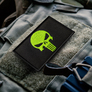 Набір шевронів 2 шт з липучкою PUNISHER Череп Каратель зелений, вишитий патч 5х8 см, фото 2 Набір шевронів 2 шт з липучкою PUNISHER Череп Каратель зелений, вишитий патч 5х8 см, фото 2