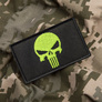 Набір шевронів 2 шт з липучкою PUNISHER Череп Каратель зелений, вишитий патч 5х8 см, фото 6 Набір шевронів 2 шт з липучкою PUNISHER Череп Каратель зелений, вишитий патч 5х8 см, фото 6