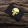 Set of chevrons 2 pcs with Velcro PUNISHER yellow skull 5x8 cm, фото 8 Set of chevrons 2 pcs with Velcro PUNISHER yellow skull 5x8 cm, фото 8