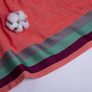 Terry towel 70х135 cm 380 g/m2 корал, фото 3