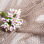 Silver Mesh Fabric беж, фото 3