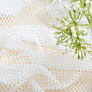 Silver Mesh Fabric молоко, фото 3