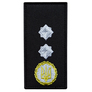 Chevron patch on velcro of the epaulettes of the DSNS rank Lieutenant General, embroidered patch 5x10 cm, фото 1 Chevron patch on velcro of the epaulettes of the DSNS rank Lieutenant General, embroidered patch 5x10 cm, фото 1