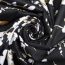Satin printed fabric V-4.24042/103 сакура чорний, фото 1 Satin printed fabric V-4.24042/103 сакура чорний, фото 1
