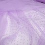 Solid Dobby Organza Fabric бузок, фото 2