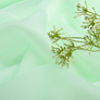 Silk organza fabric 145 cm 55 gsm for carnival, evening costumes, dresses, and decoration м`ята , фото 3