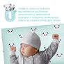 Pillowcase 40x60 cm cotton TM PAPAELLA ranforce панда м`ята, фото 2