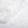 Ткань шифон жаккард Горох білий, фото 2 Ткань шифон жаккард Горох білий, фото 2