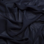 Dress fabric chiffon Sheila lightweight semi-transparent for dresses, blouses, accessories navy, фото 2