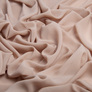 Ткань плательная шифон Sheila легкая полупрозрачная для платьев, блуз. аксессуаров темний беж, фото 2