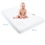 Наматрацник 2 шт водонепроникний PAPAELLA 60х120х15 см дитячий у ліжечко з бортом та резинками по кутках, непромокальний захисний, фото 8