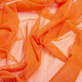 Soft, solid-colored stretch mesh fabric V-1500 помаранч, фото 2