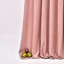Тканина портьєрна однотонна Shell, 290 см шторна, для штор, декоративна пудра, фото 4