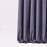 Solid-colored curtain fabric Shell сіра, фото 1