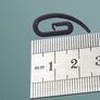 Sigma Curtain Hooks, 100 pcs, with Slider for Profile Rod чорний, фото 6