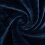 Fabric terry cloth VelSoft, soft fabric for blankets, robes, pajamas, bedspreads т/синє, фото 1