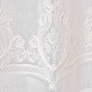 Ткань тюль рогожка с вышивкой Luiza молоко, фото 5 Ткань тюль рогожка с вышивкой Luiza молоко, фото 5