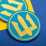 Set of chevrons 2 pcs on Velcro Marine Corps Trident round yellow-blue 8 cm, фото 7 Set of chevrons 2 pcs on Velcro Marine Corps Trident round yellow-blue 8 cm, фото 7