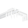 Extendable wall bracket to ceiling cornice, reinforced 16-20 cm білий, фото 3