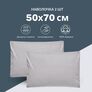 Pillowcase 50x70 cm cotton TM PAPAELLA ranforce горошок сірий, фото 3